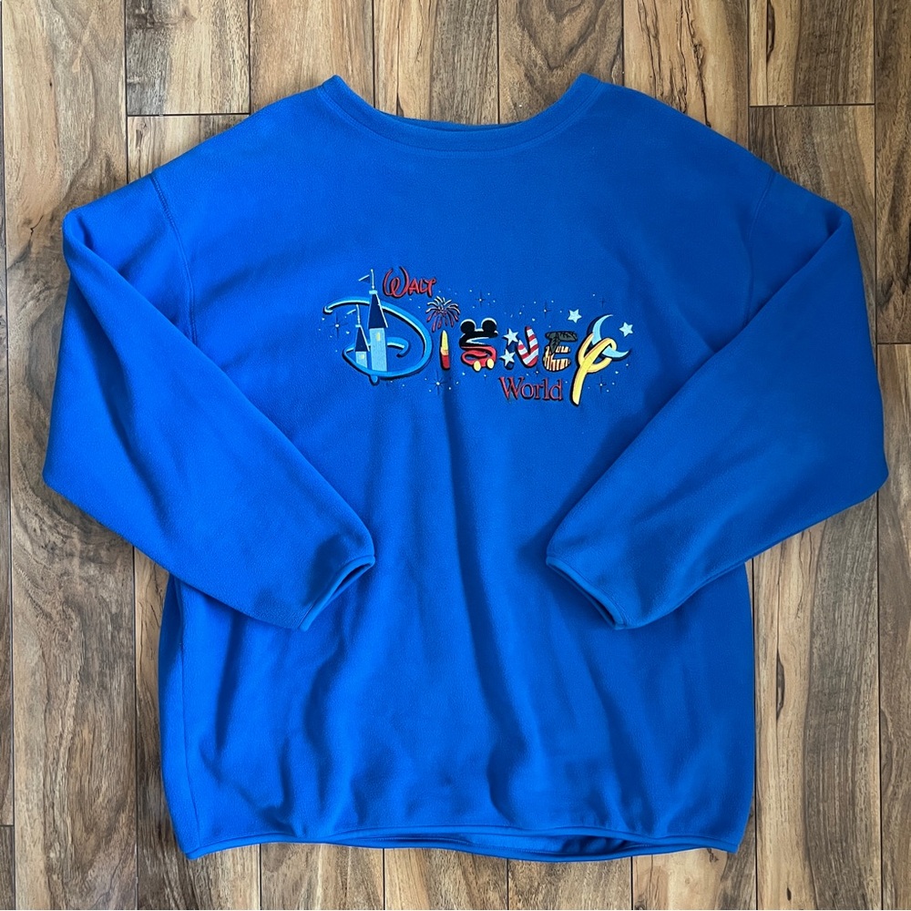 Walt Disney World Embroidered Fleece Sweatshirt